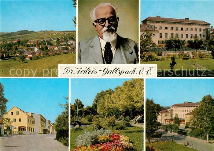 Gallspach Portraitbild Dr Zeileis Institut Parkanlagen Hauptstrasse Panorama