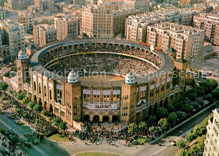 Barcelona Cataluna Plaza de Toros Monumental vista aerea