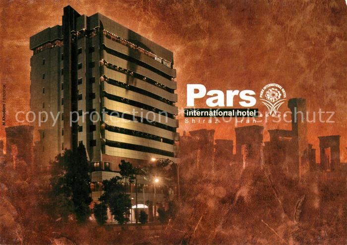 Shiraz Pars International Hotel Nachtaufnahme