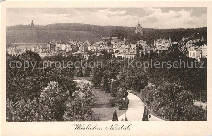 Nerotal Wiesbaden Panorama