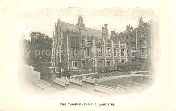 London The Temple Temple Gardens