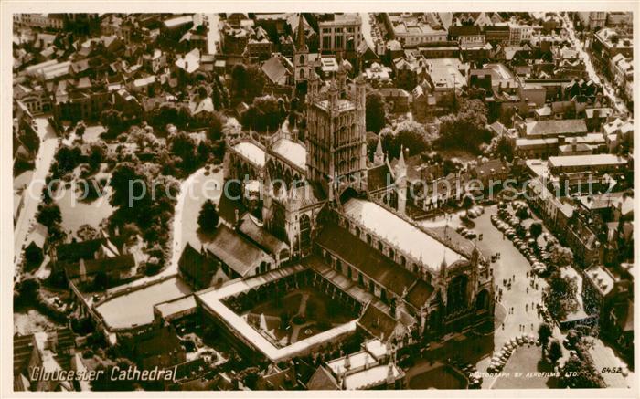 Gloucester Fliegeraufnahme Cathedral