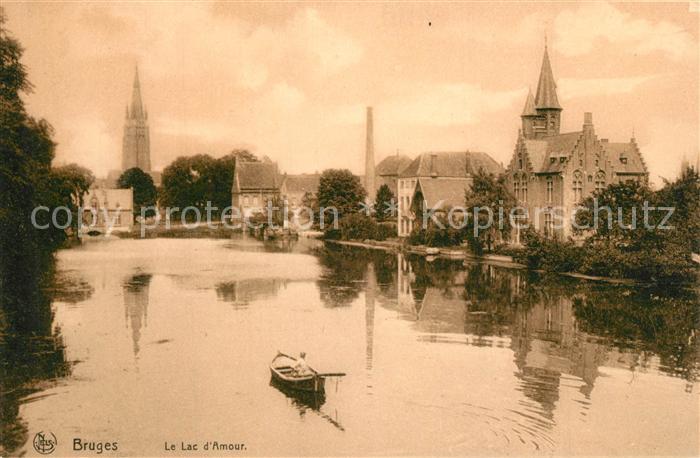 Bruges BRUGGE Belgie Lac d Amour