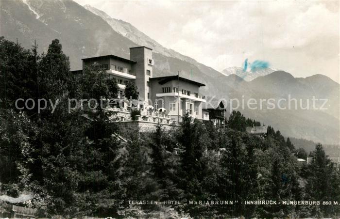 Hungerburg Innsbruck Terrassenhotel Mariabrunn