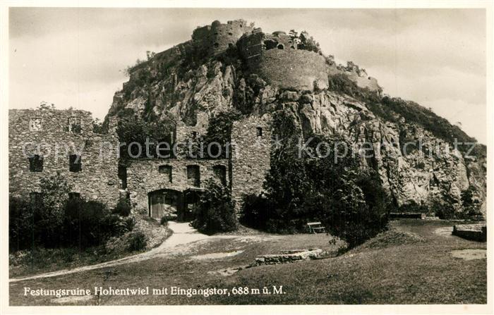 Hohentwiel Festungsruine Eingangstor