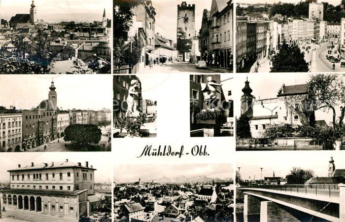 Muehldorf Inn Stadtansichten