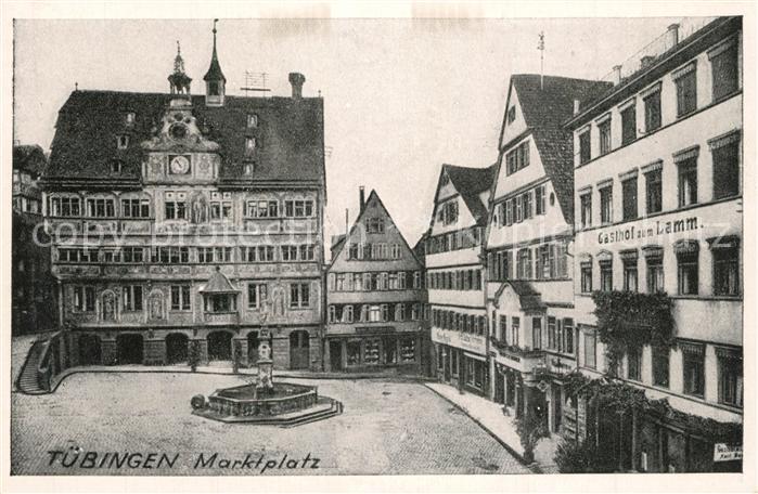 Tuebingen Marktplatz
