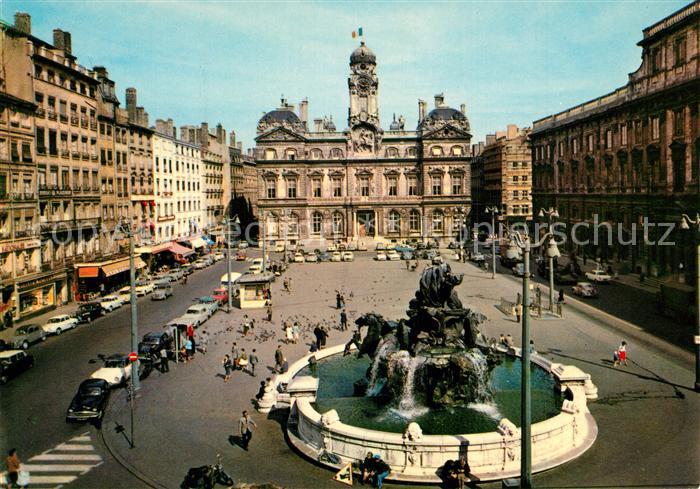 Lyon France La Place des Terreaux