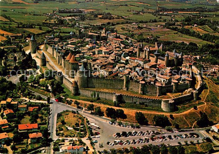 Carcassonne Fliegeraufnahme