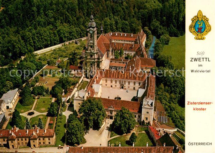 Zwettl-Niederoesterreich Fliegeraufnahme