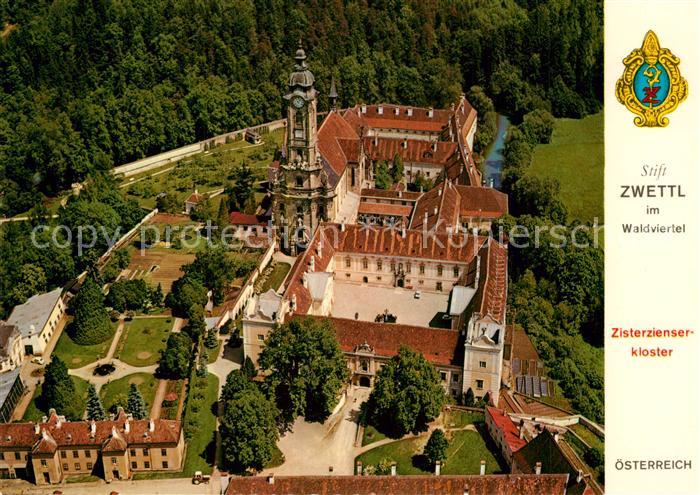 Zwettl-Niederoesterreich Fliegeraufnahme