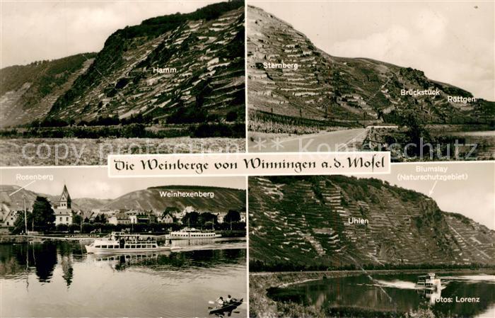 Winningen Mosel Hamm Brueckstueck Roettgen Weinhexenberg Uhlen