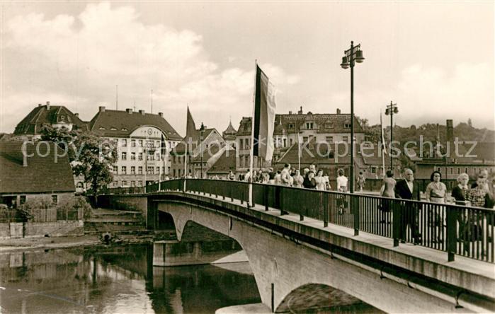 Weissenfels Saale Bruecke des Friedens