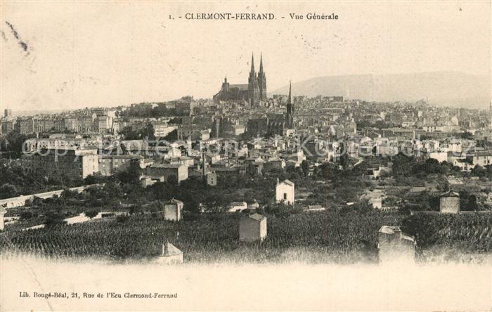 Clermont Ferrand Puy de Dome Vue generale