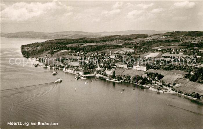 Meersburg Bodensee Fliegeraufnahme
