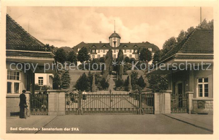 Bad Gottleuba-Berggiesshuebel Sanatorium der SVA