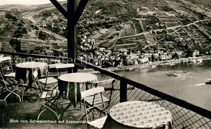 Assmannshausen Blick vom Schweizerhaus