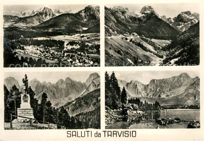 Tarvisio Panorama Denkmal Seepartie