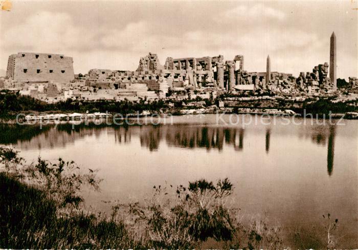 Karnak Egypt Amen Ra Temple an the Sacred Lake