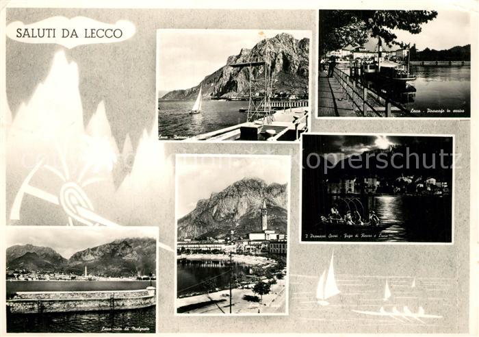 Lecco Darsena Pirosafo in arrivo Fuga di Renzo e Lucia Il porto Malgrate