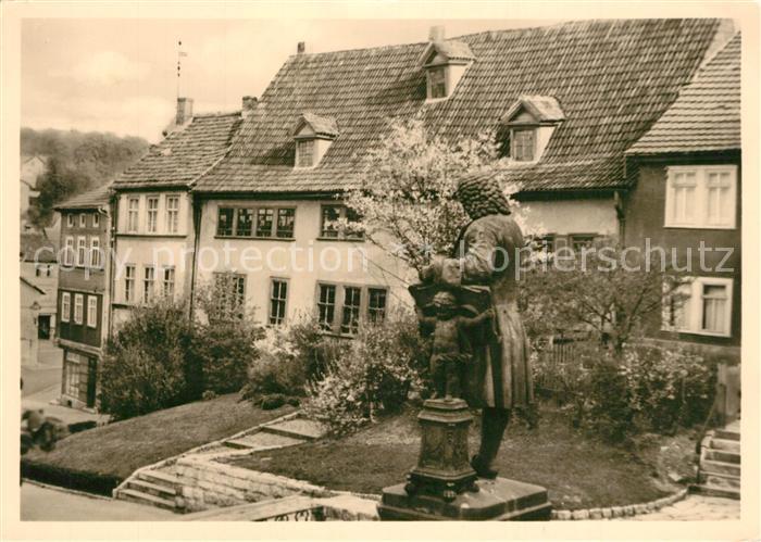 Eisenach Thueringen Bachhaus und Bachdenkmal