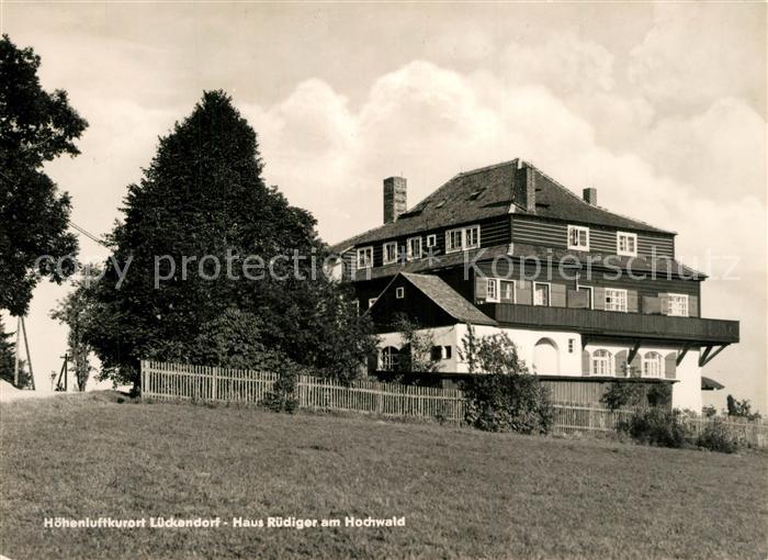Lueckendorf Haus Ruediger am Hochwald