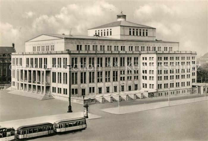 LEIPZIG Sachsen Opernhaus am Karl Marx Platz