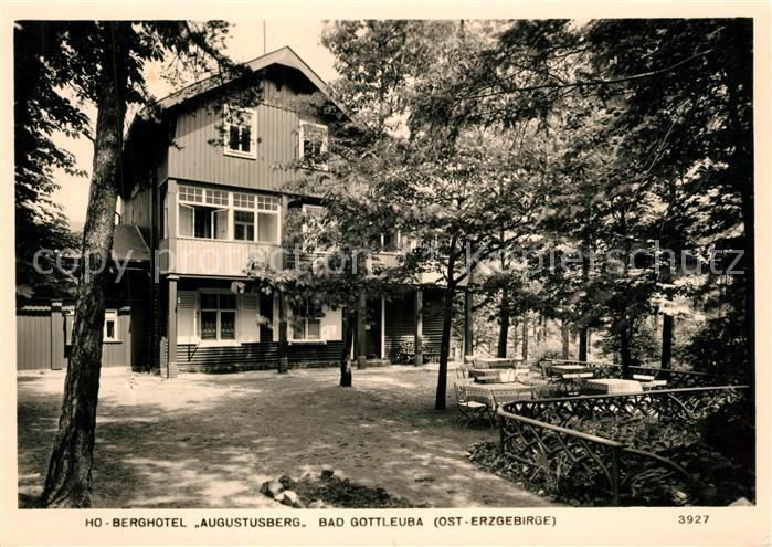 Bad Gottleuba-Berggiesshuebel HO Berghotel Augustusberg