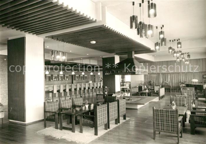 Oberhof Thueringen Interhotel Panorama Kaminhalle