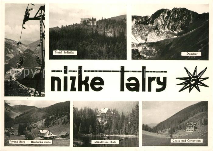 Nizke Tatry Hotel Srdiecko Dumbier Vyana Boca Hradocka chata Mikulaska chata Cha