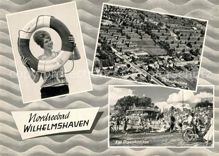 Wilhelmshaven Fliegeraufnahme Planschbecken