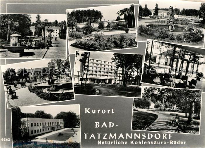 Bad Tatzmannsdorf Burgenland Kuranlagen Teilansichten