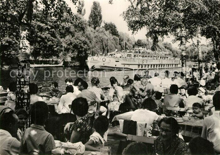 Mueggelheim Berlin Gaststaette Neu Helgoland Fahrgastschiff