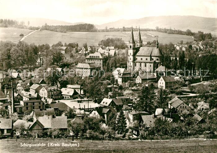 Schirgiswalde Panorama mit Kirche