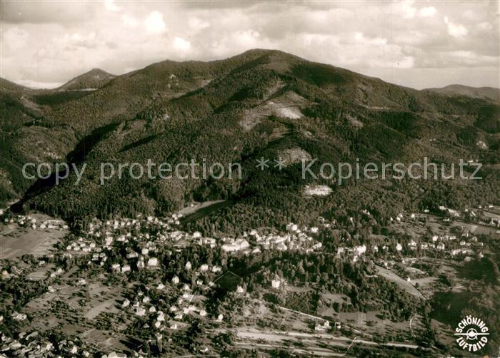 Badenweiler Fliegeraufnahme mit Hochblauen