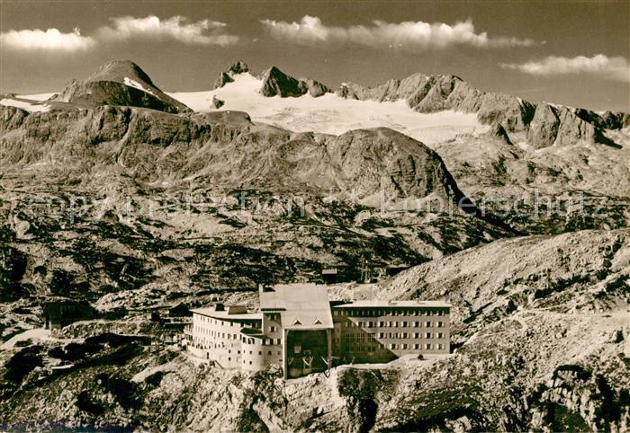 Dachstein Steiermark Berghaus Krippenstein Fliegeraufnahme