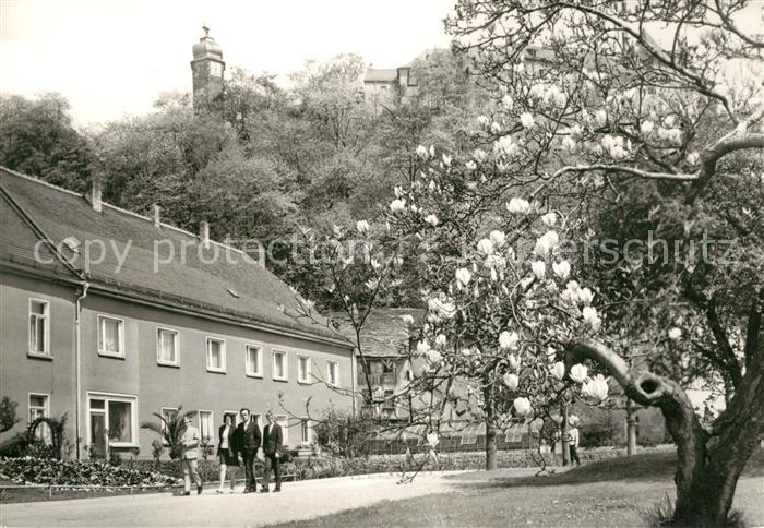 Greiz Thueringen Eingang zum Leninpark