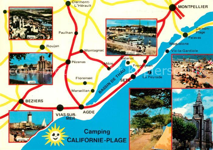 Vias-sur-Mer Camping Californie Plage Beziers Agde Valeas Eglise