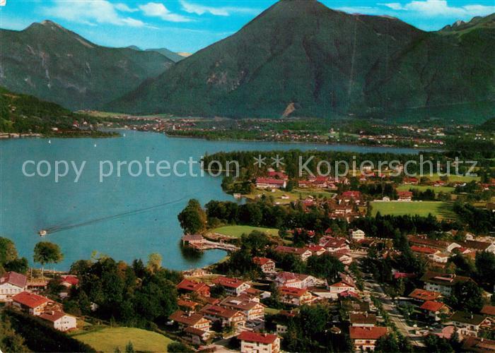 Bad Wiessee Fliegeraufnahme mit Wallberg und Bodenschneid