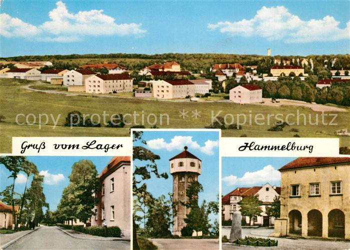 Lager Hammelburg Panorama Strasse Wasserturm