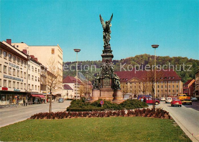Freiburg Breisgau Am Siegesdenkmal