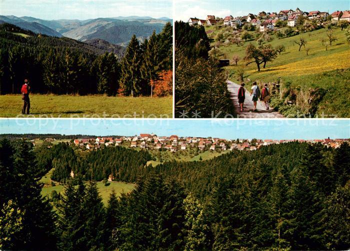 Aichhalden Calw Panorama Ortsansicht