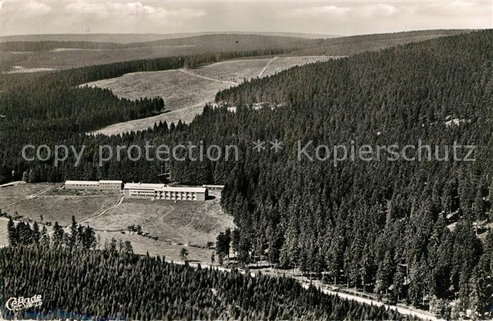 St Andreasberg Harz Fliegeraufnahme Internationales Haus