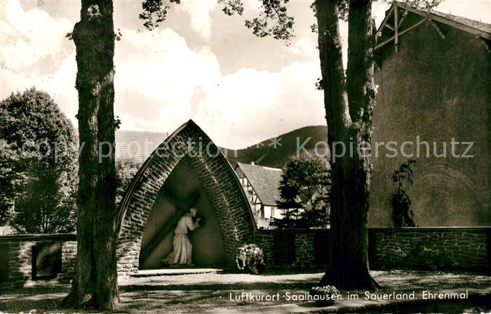 Saalhausen Sauerland Ehrenmal