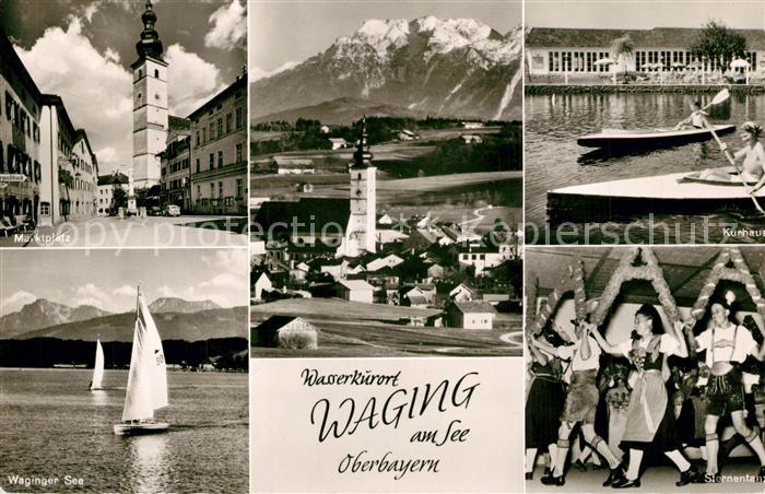 Waging See Marktplatz Waginger See Kurhaus Sternentanz