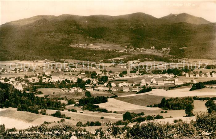 Rabenstein Zwiesel Fliegeraufnahme mit Gr Arber