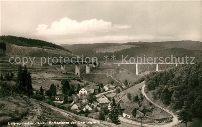 Schulenberg Oberharz Hochbruecken der Okertalsperre