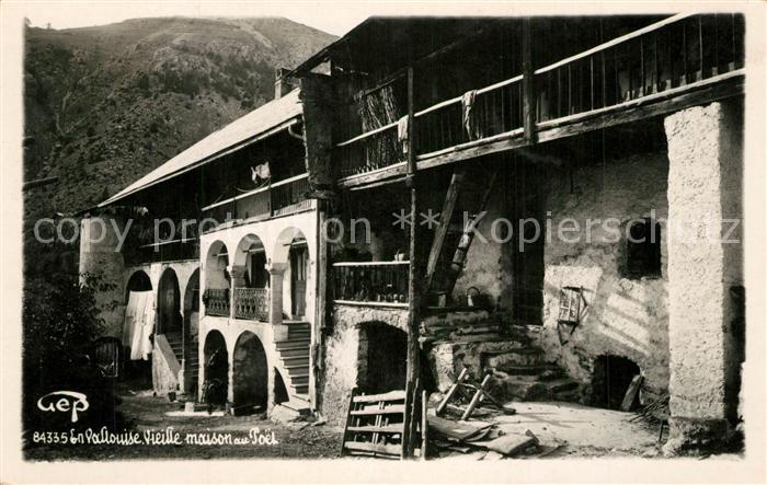 Valloire Savoie Vieille maison au Poel