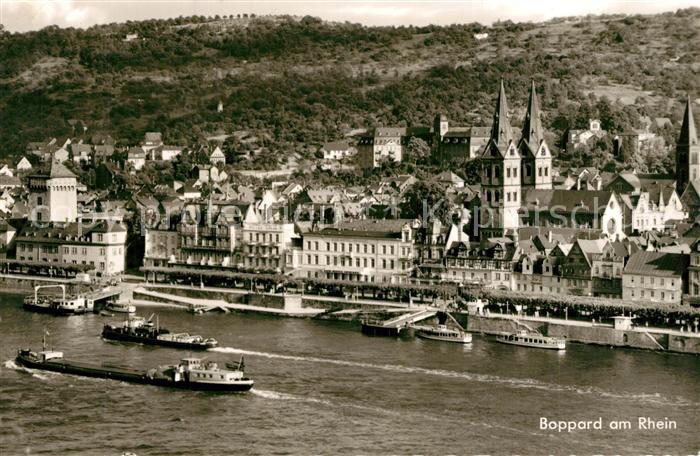 Boppard Rhein Fliegeraufnahme