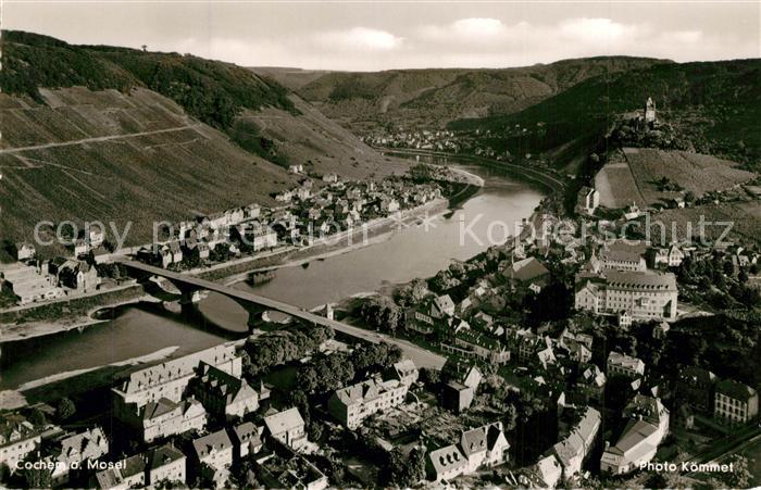 Cochem Mosel Fliegeraufnahme